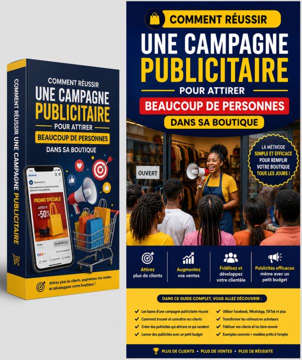 Comment réussir une campagne publicitaire pour attirer beaucoup de clients dans sa boutique”